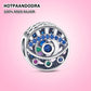 Fits Original Pandora Charms Bead 925 Silver Summer Element Shell Palette Crown Flower Beads For Women Pendant DIY Smart Jewelry