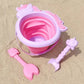 3pcs/set Unicorn Beach Toys Dinosaur Kids Infants Digging Sand Plastic Shovels Buckets Kettles Water Play Toys For Children Gift