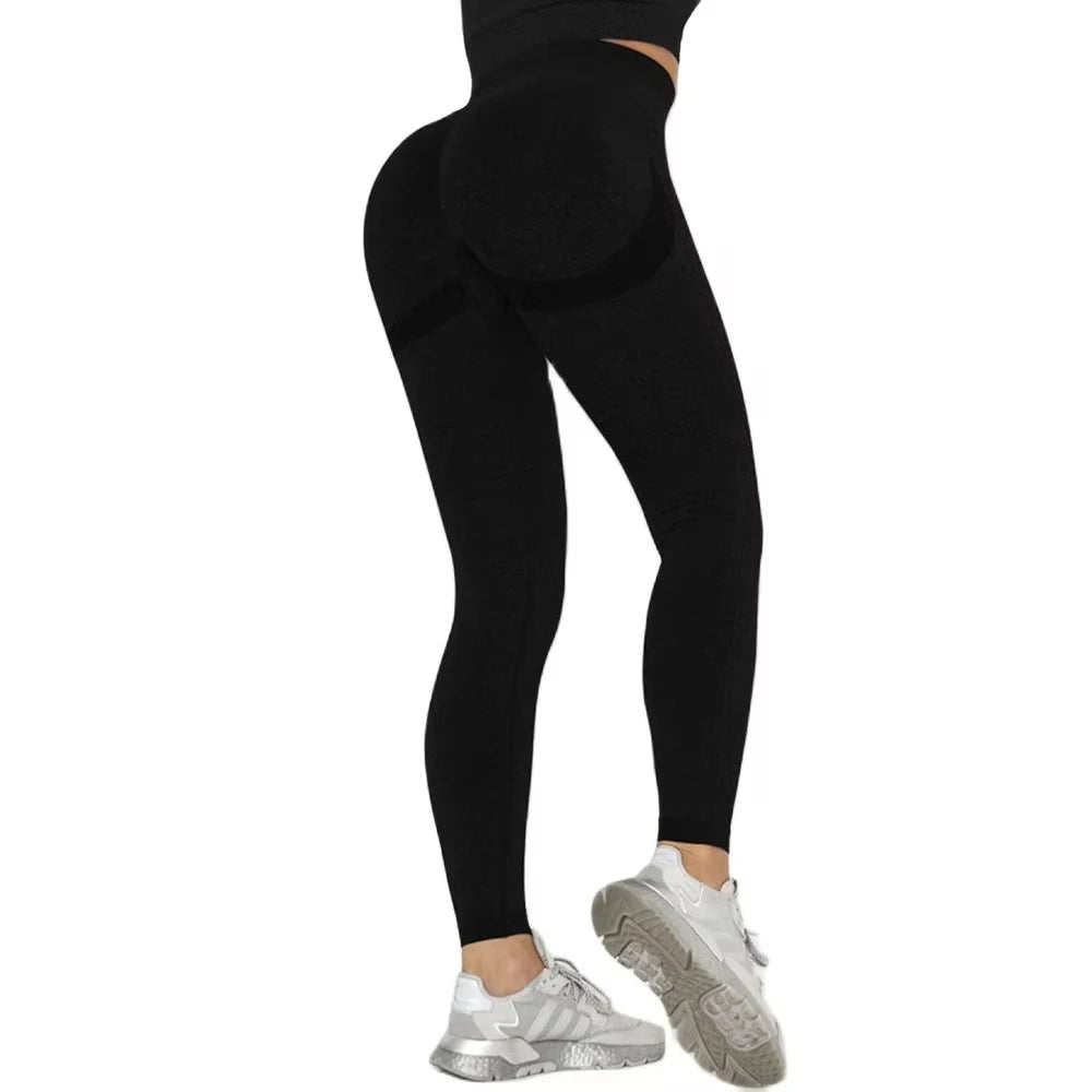 High Waist Leggings Push Up Leggins Sport Women Fitness Running Yoga Pants Energy Elastic Trousers Gym Girl Tights