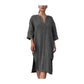 Women's Casual Button-Up Linen irt Long Ne round Color Blo  Pet Clothing Accories