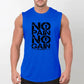 NO PAIN NO GAIN Gym Tank Tops Men Bodybuilding Stringer Singlets Cotton Sleeveless Shirt Fitness Clothing Sportswear Muscle Vest