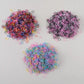 1500PCS Girls Colourful Disposable Rubber Band Hair Ties Headband Children Ponytail Holder Bands Kids Hair Accessories