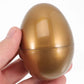 10pcs Golden Eggs Plastic Easter Eggs Fillable Easter Eggs Easter Egg Shape Candy Boxes Decoration Twisted Eggshell 55*75mm