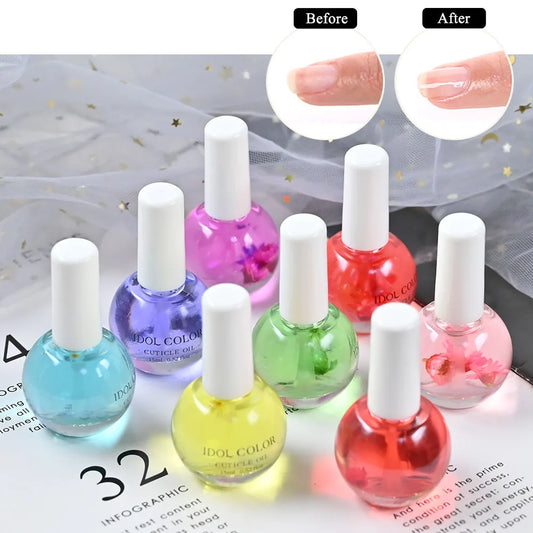 15ML Nail Nourishment Oil Universal Plant Nutrition Soften Oil Cuticle Revitalizer For Nail Treatment Manicure Care Polish #G-FT