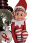 Red Cute Christmas Elf Doll Pendants Xmas Ornaments Noel Merry Christmas Decor For Home 2022 Natal Happy New Year 2023 Navidad