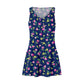 Women's Casual Print Summer Bohemian Beach Dress With Pockets V Neck Tank Dress Summer Dresses for Women 2024 Women's Dress
