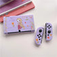 Cartoon Belle Rapunzel Ariel Princess Soft Protective Cases for Nintendo Switch Game Console Controller OLED Gaming Accessories