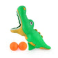 1Set Outdoor Sport Creative Parent-child Interaction Cartoon Style Shark Dolphins Catapult Ball Toys For Children Catch Ball Toy