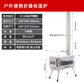 Camping Heating Stove Portable Tent Firewood Stove Glass Window Charcoal Burner