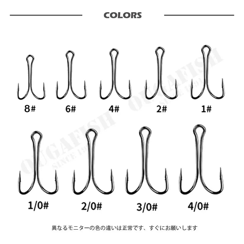 Fishing Accessories Double Hook 50pcs High Carbon Steel Crank Barbed Jig Hooks Peche A La Carpe Leurre For Soft Lure Equipment