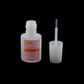 10g Nail Glue with Brush Head Glue Nail Polish Star Glue White Starlight Glue for Nail Polish Transfer Sticker