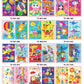 10/15pcs Colorful Dot Primary Mosaic Puzzle Stickers Games DIY Cartoon Animal Learning Education Toys For Children Kids Gift