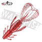 WALK FISH WALK FISH 3PC Crazy Flapper Fishing Lures 100mm 10.5g Soft Lure Fishing Lures Soft Silicone Baits Shrimp Bass Peche