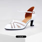 Square Dance Shoes Women Leather Sneakers Latin Dance Shoes Adult Social Ballroom Dancing Banquet Modern Dance Sandals Woman