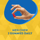Men's Energy Multivitamin Gummies 60 Gummies Support Skin Health and Cellular Energy