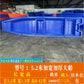 10 Persons 4.3m Solid High Density Pe Plastic Large Fishing Boat For Sea Water Used Flood Control Rescue Boat Thickened