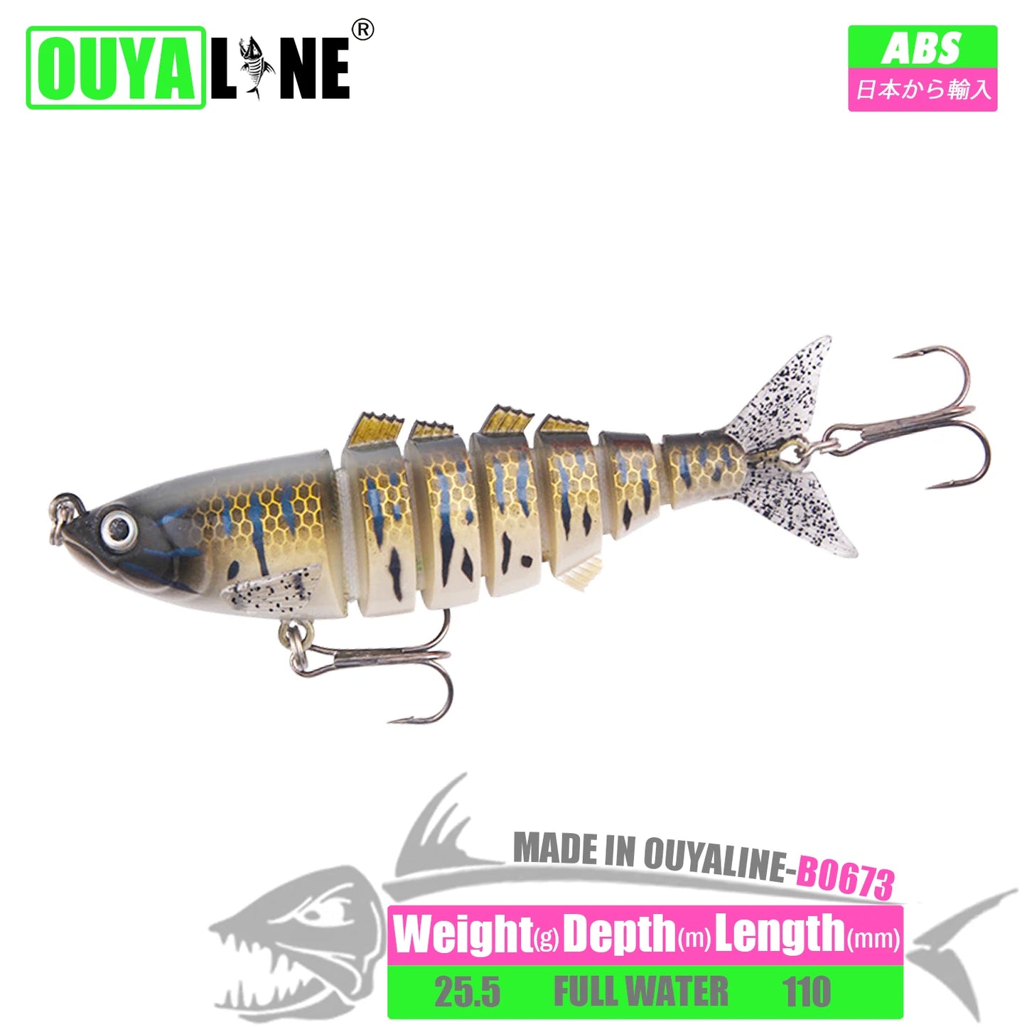 Fishing Lure Sinking Swimbait Isca Artificial Weights 25.5g 11cm Peche En Mer Articulos Trolling Seabass Fish Leurre Accessories