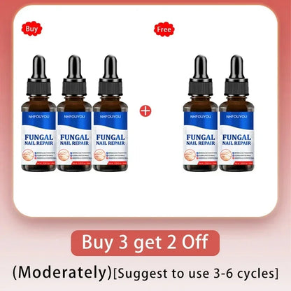ʰᵉˡˡᵒ Fungal Nail Treatment Essence Oil Nail Fungus Laser Device Repair Toenail Fingernail Treatment Onychomycosis with Mushroom