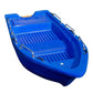10 Persons 4.3m Solid High Density Pe Plastic Large Fishing Boat For Sea Water Used Flood Control Rescue Boat Thickened