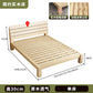 Double Space Saving Bed Living Room Loft Wood Modern Children Bed Frame Luxury King Size Camas Dormitorio Furnitures For Bedroom