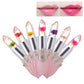 Crystal Jelly Flower Lipstick Temperature Color Changing Lip Balm Makeup Moisturizing Long Lasting Magic Lipsticks