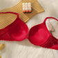 Women's sexy lingerie with smooth lace and steel rims gathered push up straps adjustable and comfortable bra A2162