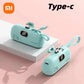 Xiaomi Mijia 30000mAh Mini Portable Power Bank Capsule Mobile Power Supply Emergency External Battery Fast Charger For iPhone 16