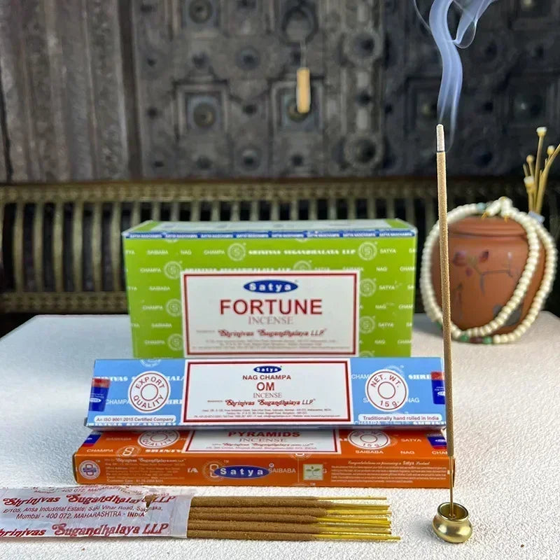 Original Incense Made in INDIA Santo Meditation White Sage Sandalwood Nirvana Sealing Factory Therapeutic Relaxing Air Freshener