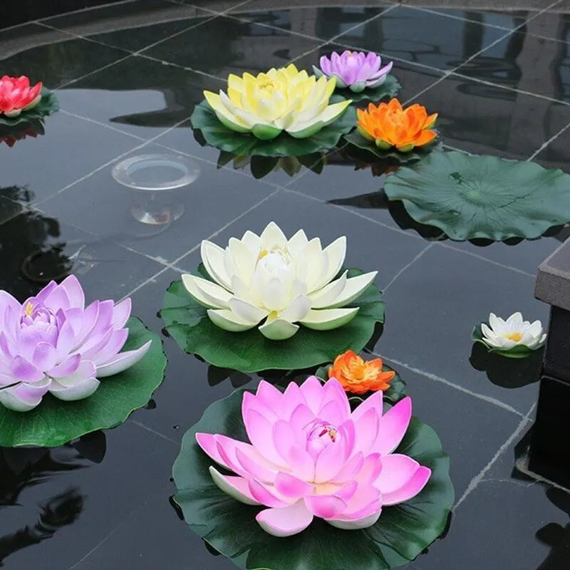 Artificial Lotus Pond Decoration for Garden Landscape and Fountain