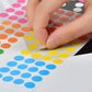 10/15pcs Colorful Dot Primary Mosaic Puzzle Stickers Games DIY Cartoon Animal Learning Education Toys For Children Kids Gift