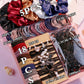 1085PCS Dark Hair Accessories for Woman Set Seamless Ponytail Holders Variety Hair Scrunchies HairBands Scrunchy Hair Ties