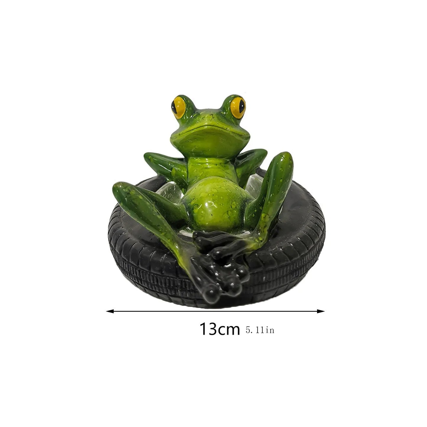 Yard Pond Frog Decorations The Frog Garden Statue Water Floating Pond Ornament Figurine Statue Craft For Home Prop Gift