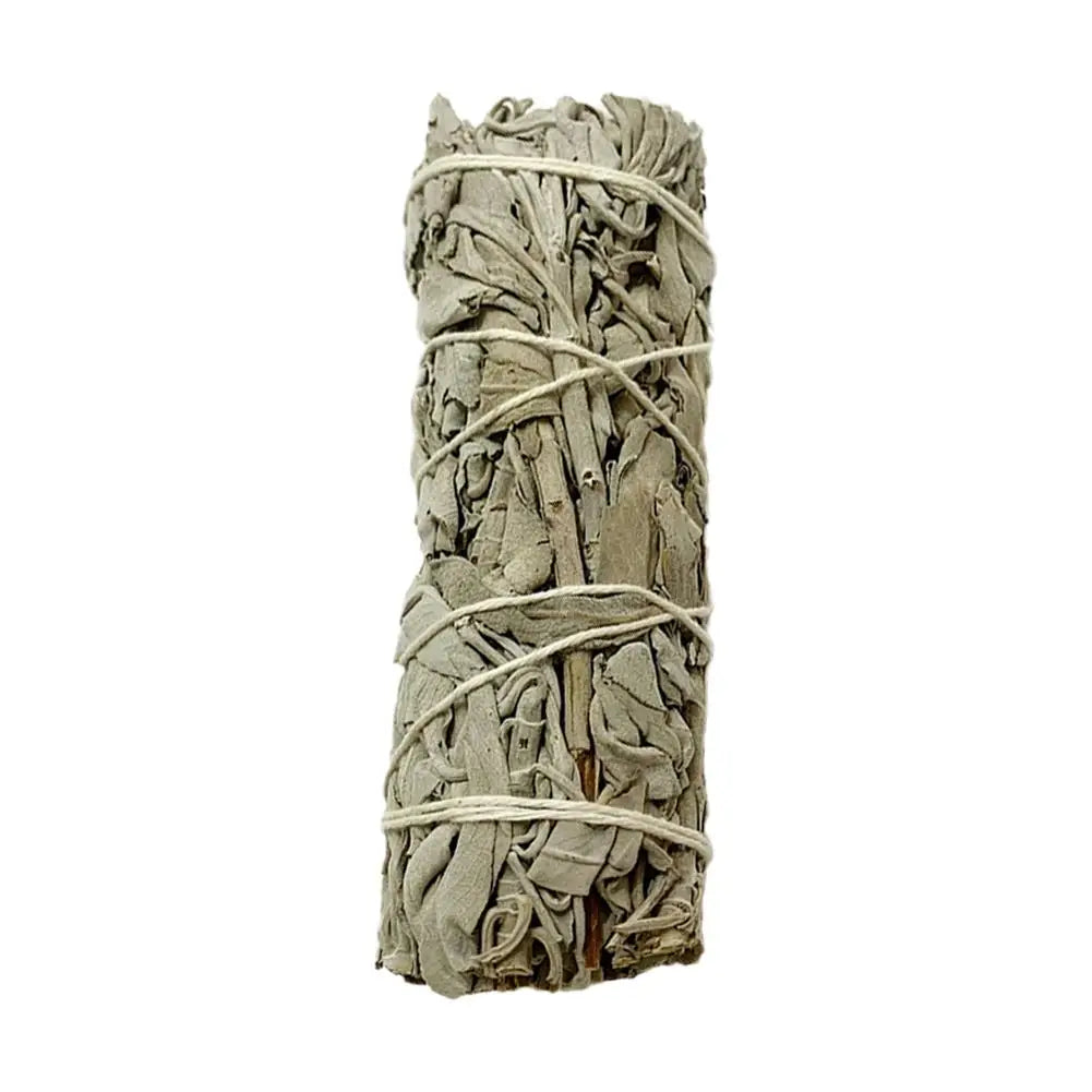 Natural White Sage Grass Bundle Smudge Sticks Pure Leaf Grass Smoky Purification Home Office Indoor Incense Cleansing A7O4