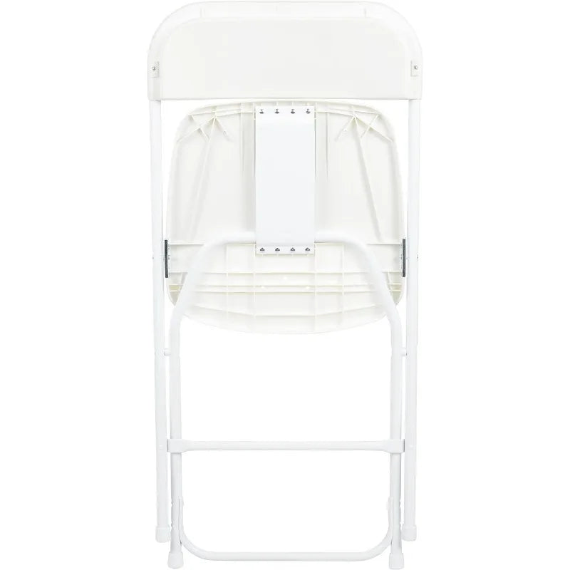 Hercules Series Plastic Folding Chairs for Parties and Weddings, Stackable Commercial Event Seats with 650-lb.