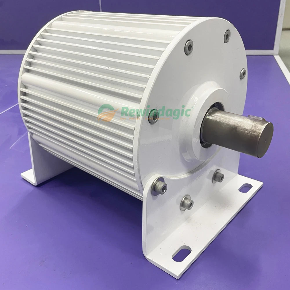 10KW 20KW 30KW Low Speed Permanent Magnet Generator 48V-380V Low Noise 3 Phase AC Alternators Use For Motor Drive