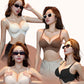 FallSweet Push Up Bra for Women Seamlesss Bras Comfortable Wireless Bralette 8cm Thick Chest Brassiere Sexy Lingerie 32-38AB