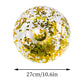 16 Inch Sequins Beach Ball Halloween Jumbo Pool Toys Balls Glitters Inflatable Clear Beach Ball Swimming Pool Water Beach Toys