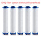 Xiaomi Shower Head 4 Modes High Pressure Showerhead One-key Stop Water Massage Shower Head With Filter Element Shower Head 2025