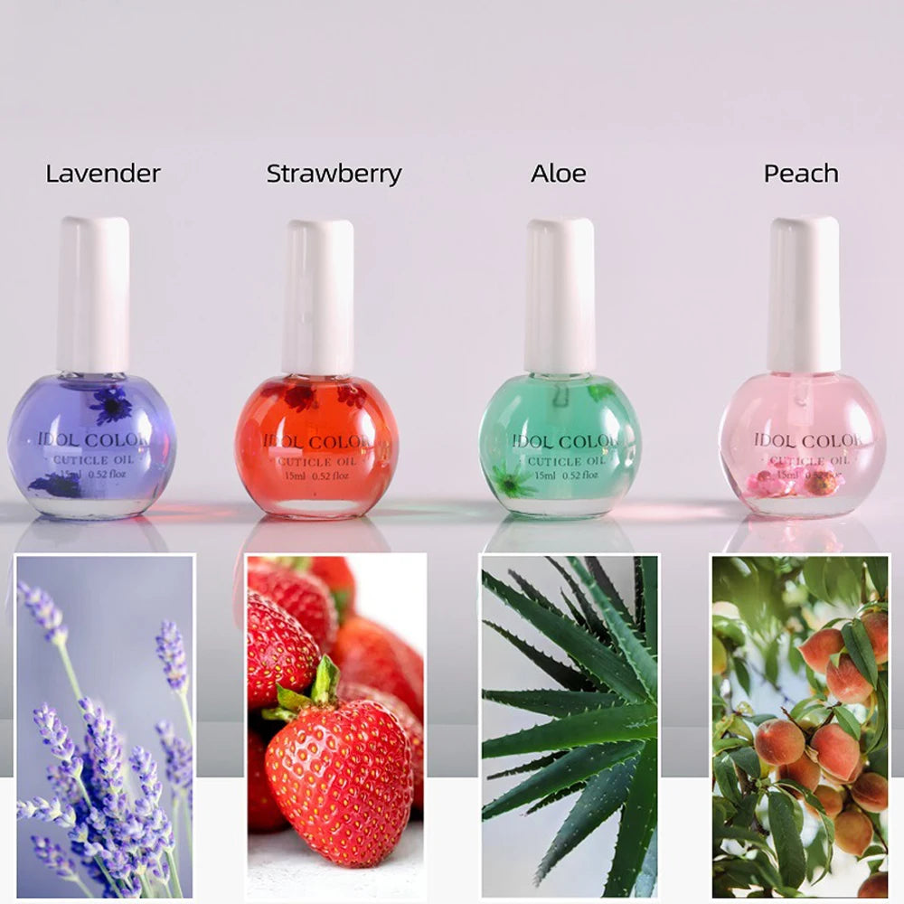 15ML Nail Nourishment Oil Universal Plant Nutrition Soften Oil Cuticle Revitalizer For Nail Treatment Manicure Care Polish #G-FT
