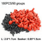 180pcs Car Rubber Nails Mushroom Plug Tyre Repair Nail Plug Puncture Repair Seals Auto Motorcycle Bike Wheel Tire Repair Tools