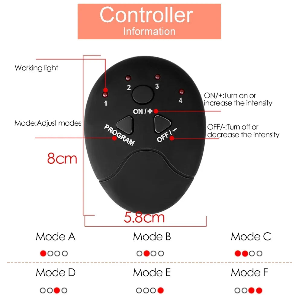 Electric Tens Foot Vibrator Cushion Blood Circulation Muscle Relax Pain Acupunctur Pad EMS Foot Massager Mat Foot Health Care