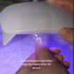 14pc Transparent Semi Cured Gel Nail Strips Nail Strengthening Gel Slider Long-Lasting Clear Crystal Gel Waterproof UV Stickers