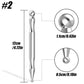 1PC Stainless Steel Manual Acupuncture Pen - Deep Tissue Massage Tools - Full Body Relaxing Trigger Self-Massage Acupressure Bar