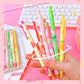 Aesthetic stationery items back to school cute fruit Ballpoint pen gel pens Elegant pens Kawaii Stationery supplies cute pens