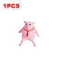 1/2/3PCS Pink Pig Stress Relief Toy Decompression Toys Squeeze Rebound Animal Little Pig Pinch Fidget Toy For Children Or Pets