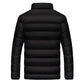 Autumn Winter Cold Jacket For Mens Thermal Coat Light Down Jackets Outwear Man Fashion Casual Windbreaker Male Clothes