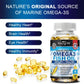 Omega 3 Fish Oil Capsules - Ultra-Pure Supplement - Promotes Joint, Eye, Skin Health, Supports Fatty Acids, Immune Support