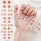 14pc Transparent Semi Cured Gel Nail Strips Nail Strengthening Gel Slider Long-Lasting Clear Crystal Gel Waterproof UV Stickers