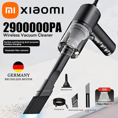 Xiaomi 2900000PA 120w Car Vacuum Cleaner Wireless Super High Powerful 3 in 1 Wet Dry Dual Use Portable Handheld Vacuum Cleaner