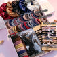 1085PCS Dark Hair Accessories for Woman Set Seamless Ponytail Holders Variety Hair Scrunchies HairBands Scrunchy Hair Ties
